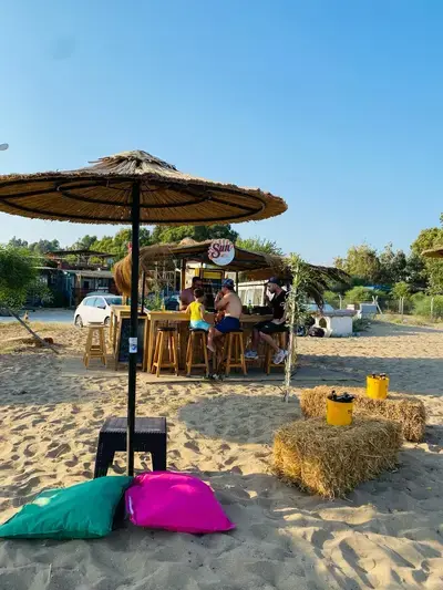 Plaj manzarası — denize sıfır konum